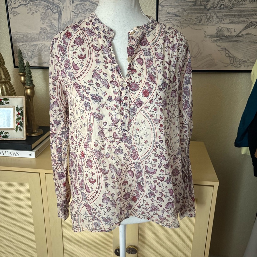 ISABEL MARANT Étoile Maria Blouse‎ floral print Size 38 Medium